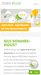 Mobile Screenshot of jobsplus.fr