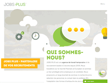Tablet Screenshot of jobsplus.fr